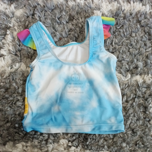 Girls Disney Cocomelon Tankini Swim Top 18 Months - Picture 3 of 4
